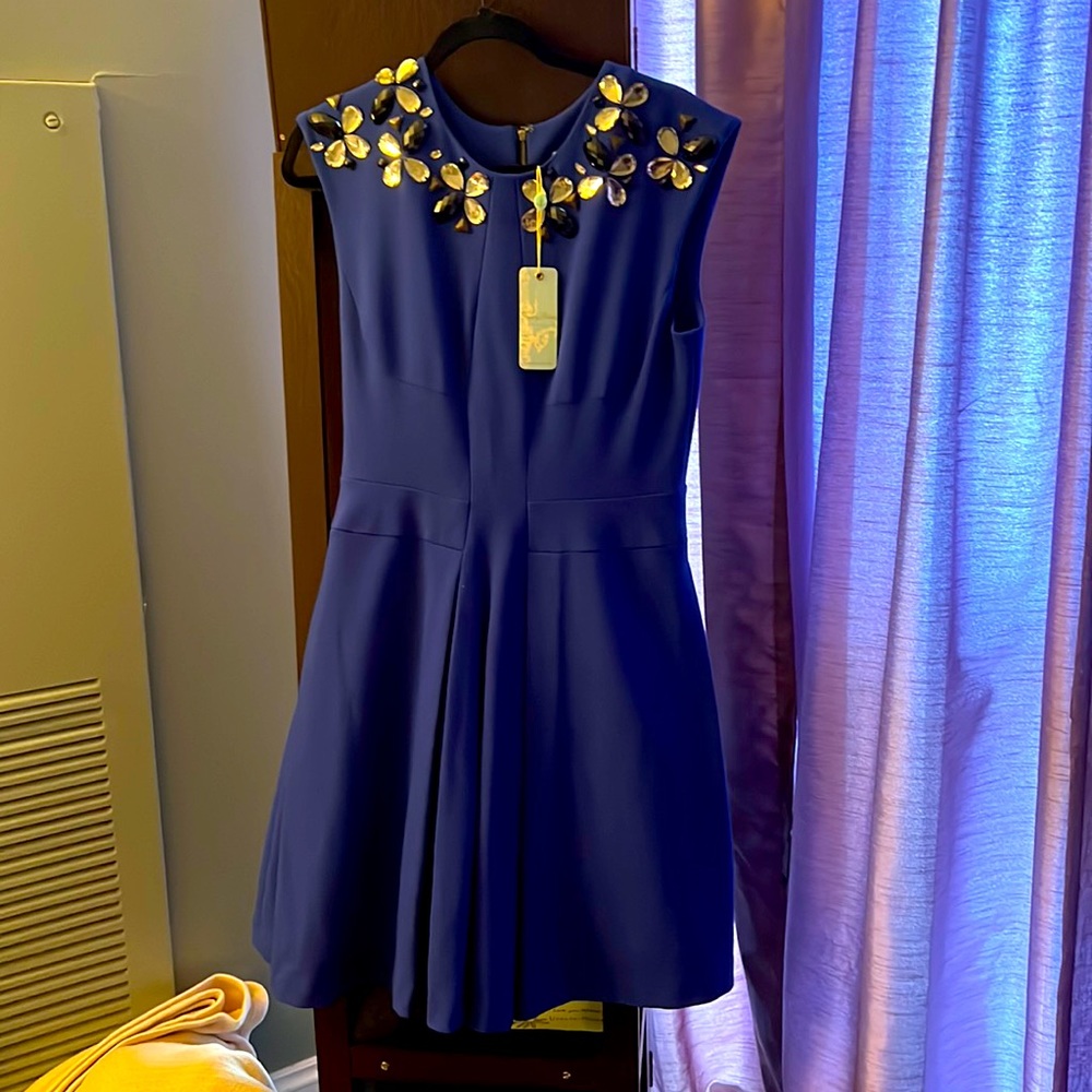 Tracy Reese Blue Dress with Tags